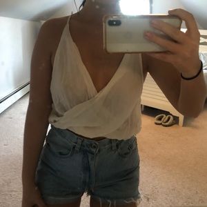 Cropped tank top